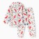 Pajamas for a boy, white/red color, height 80 cm