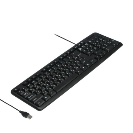 DEFender #1 HB-420 RU keyboard, wired, membrane, 107 keys, USB, 1.5 m, black