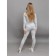 Thermal underwear is two-layer children, height 128 cm, the color is light gray melange
