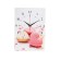 Carty watch wall-mounted "Makarun", smooth move, 30 x 40 cm