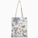 Bag Schoper "Flowers" 35 x 0.5 x 40, Department without lightning, without lining, white