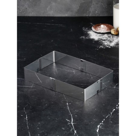 Baking form with “rectangular” size adjustment, h -5 cm, 10x15 - 16x28 cm-2