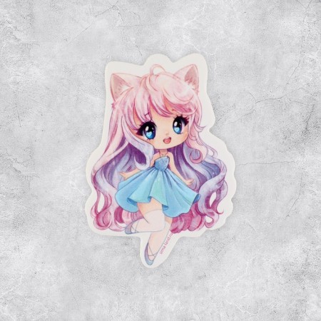 Set of stickers "Anime", 5 x 5 cm-1