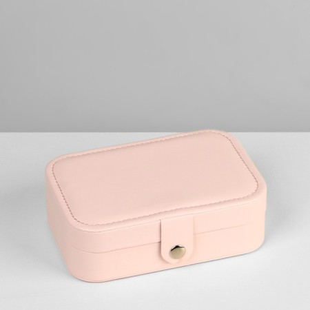 Organizer for storing jewelry "Portable box", 11 × 16 × 5 cm, pink color-6