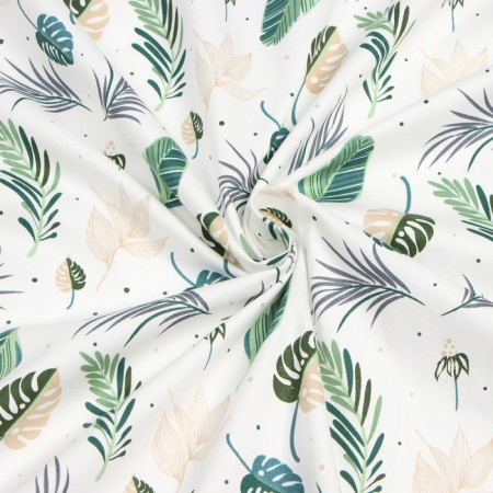 The bathroom curtain Ethel "Home Plants" 160x48 cm, 80% HL, 20% PE-4