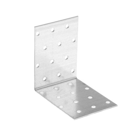 Corner fixing equilateral tundra Krep, 80x80x60x1.5 mm, in packaging 50 pcs.