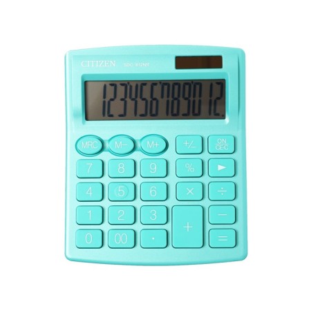 CITIZEN CITIZEN "SDC-812NR", 12-bit, 124 x 102 x 25 mm, double power, turquoise-2