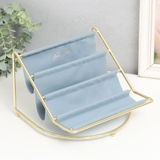Steam for trifles metal, leatherette 4 tiers 