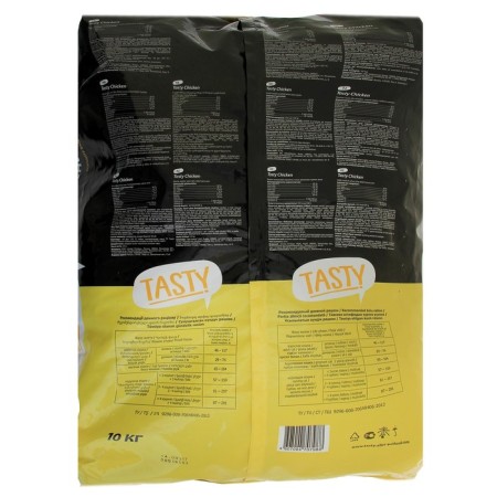 Dry food Tasty for adult cats, chicken, 10 kg-1
