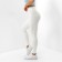 Pants (leggings) Sports female minku color white, rr 42