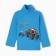 Turtleneck for boys, dark turquoise color, height 104 cm