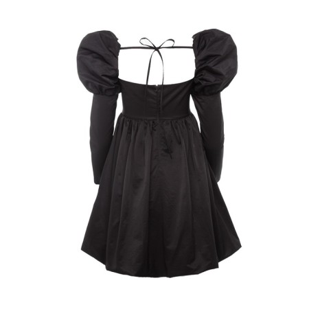 Dress women's balloon minku: Partydress Black color, size 42-44-8