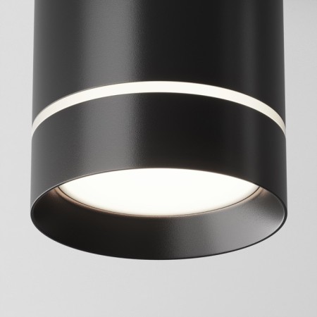 Technical C085CL-9W4K-B, LED, 9W, 7.9x7.9x10 cm, 300lm, 300lm, black color-1