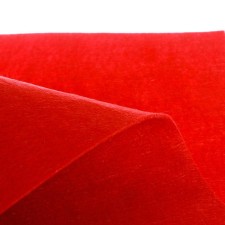 Locus for needlework, 50 × 50 cm, red felt, 160 g/m²