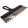 Facade bison spatula Master 10078-30-10, stainless steel, 300 mm, tooth 10x10 mm