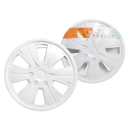 Wheel caps 16 "Best", White, 2 pcs Airline AWCC-16-08