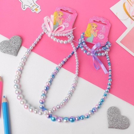 Set of children's "chosen" ball for an increase, with a bow, color mix-4