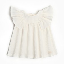 Baby dress I'm Basic Line, height 80-86 cm, milk