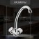 Kitchen mixer Zein ZC2020, Crane Box Brass 1/2 ", without eyeliner, chrome