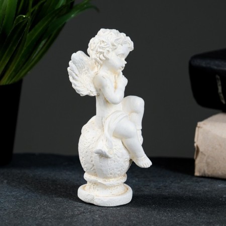 Figure "Angel on the ball" gilding, 11x5x5cm-1