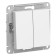 Switch Se Atlasdesign, 10 a, 2 keys, IP20, hidden, white, Atn000151