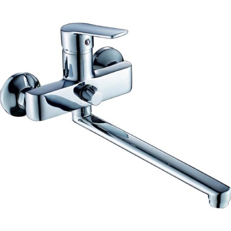 Bath mixer Rush Balearic BA3935-51, single-leaf, long spout, chrome