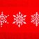 New Year's towel Taurus "Snowflakes" 30x60 cm, 100% cotton, 360g/m2