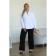 Female blouse, size 52, white color