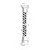 IDDIS Optima Home shower hose, silicone, 1.5 m, white matte