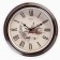 Watching clock, interior "city", D-31 cm, silent