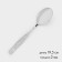 Tablespoon "Uralochka", h = 19.5 cm, thickness 2 mm, silver color