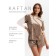 The female set (T -shirt and shorts) KAFTAN VELVET p. 48-50, coffee
