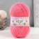 Yarn "Sekerim Bebe" 100% acrylic 320m/100g (170 pink)