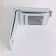 Women's wallet on the button, blue color