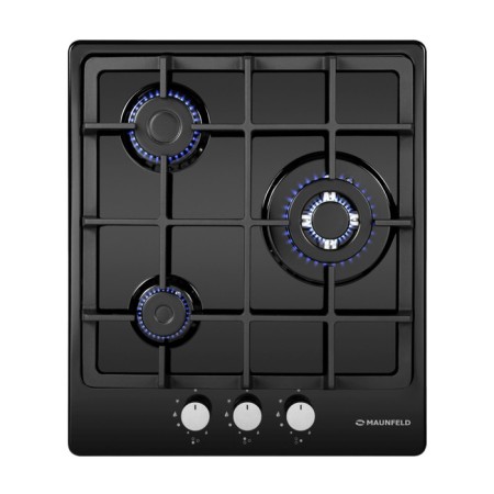 Hound panel Maunfeld eghe.43.33cb/g, gas, 3 burners, black-7