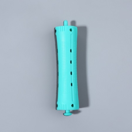 Bigudi "Connecting", d = 2 cm, 9 cm, 6 pcs, black/green color-2