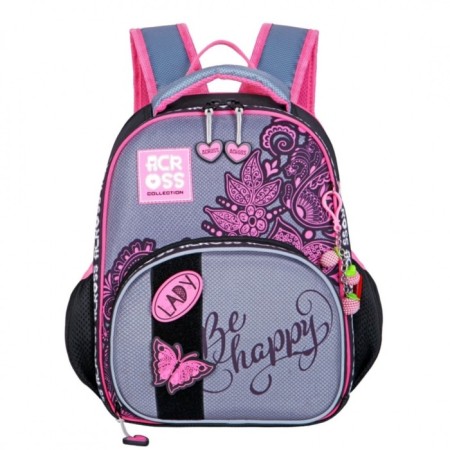 Frame backpack 37 x 28 x 12 cm, across, filling: bag, pencil case-1