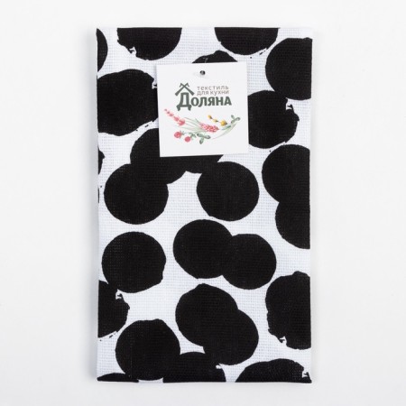 Towel of the kitchen shade "Peas" 35x60 cm, 100% cotton, 160g/m2-6