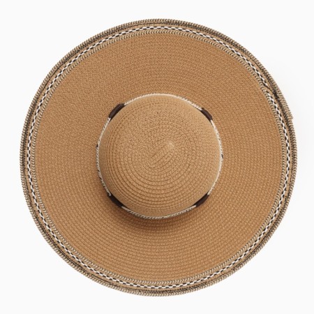 Women's hat Minaku, central to light-brown, river 58-2