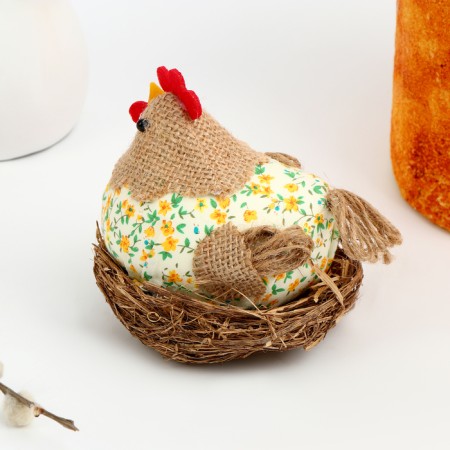 Easter decor "Kurochka" 14.5 × 14.5 × 13.5 cm-1