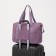 Sports bag with lightning, with an increase, external pocket, lilac color