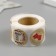 Stick paper Kraft "Hello, New Year!" D = 2.5 cm 252 pcs in roll