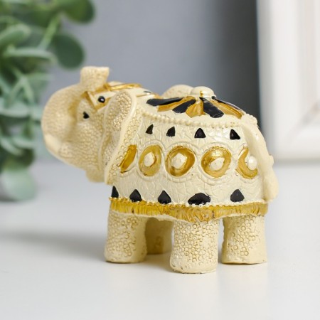 Souvenir Polystone "Sand Elephants" set 7 pcs h = 3.5; 4; 4.5; 5; 6 cm-2