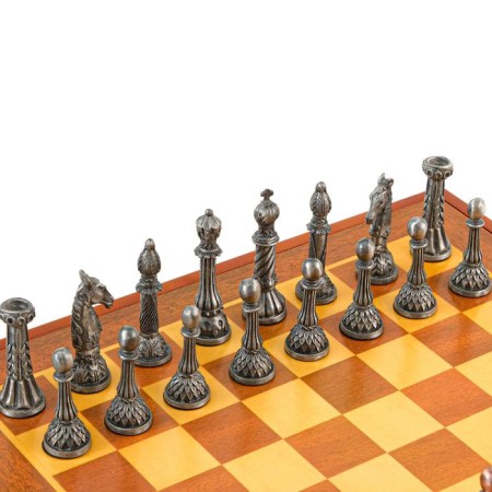 Chess souvenir, "classic" h King-7.8 cm, h Paraks-5.4 cm. D-2 cm, 36 x 36 cm-3