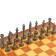 Chess souvenir, "classic" h King-7.8 cm, h Paraks-5.4 cm. D-2 cm, 36 x 36 cm