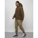 Male spring jacket, size 48, brown color