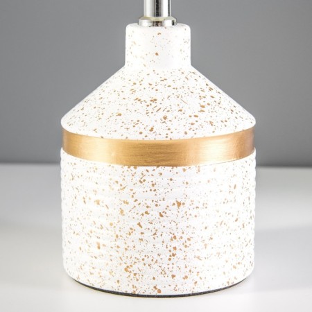 E14 40w 40W white-gold 20x20x33 cm Risalux desktop-3