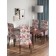 Czech for a chair "Abundance of flowers", decorative, velor