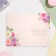 Birthday card!" Flower frame, embossing, glitter, a4