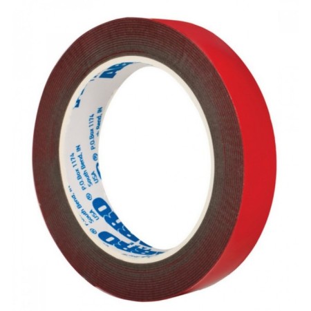 Adhesive tape abro double-sided mounting, 6 mm x 1.51 m EMT-006-R